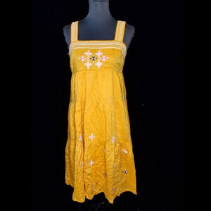 Madewell Embroidered Primrose Midi Dress